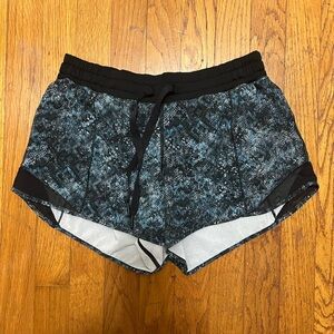 EUC Lululemon Hotty Hot Shorts